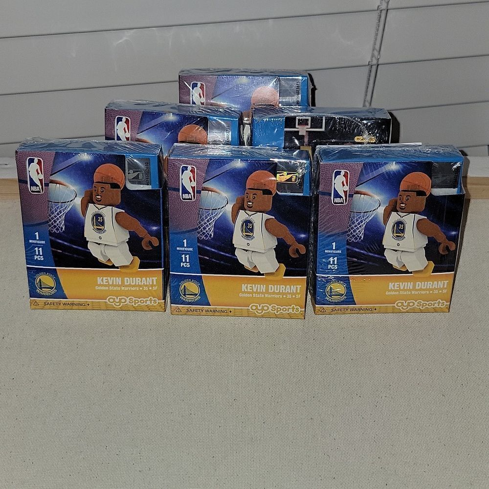New Kevin Durant Golden State Warriors 35 Basketball NBA Minifigure Oyo Sports